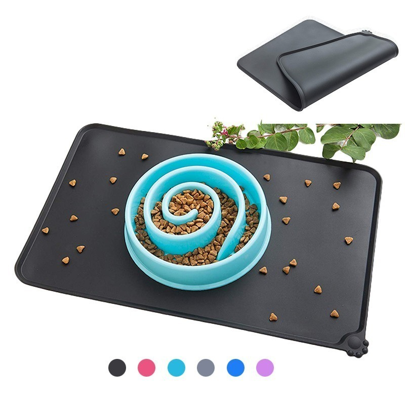 Dog Food Mat Waterproof Bowl Mat