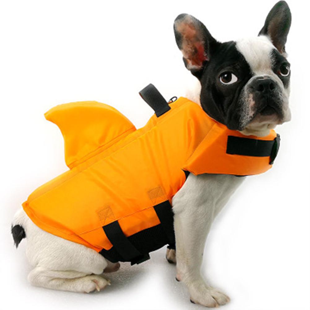 Dog Shark Life Jacket Adjustable Straps