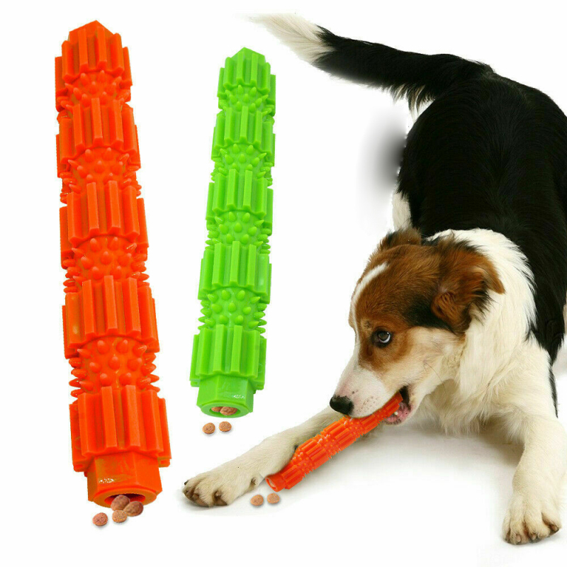 Dog Teeth Cleaning Toy Rubber Toothbrush