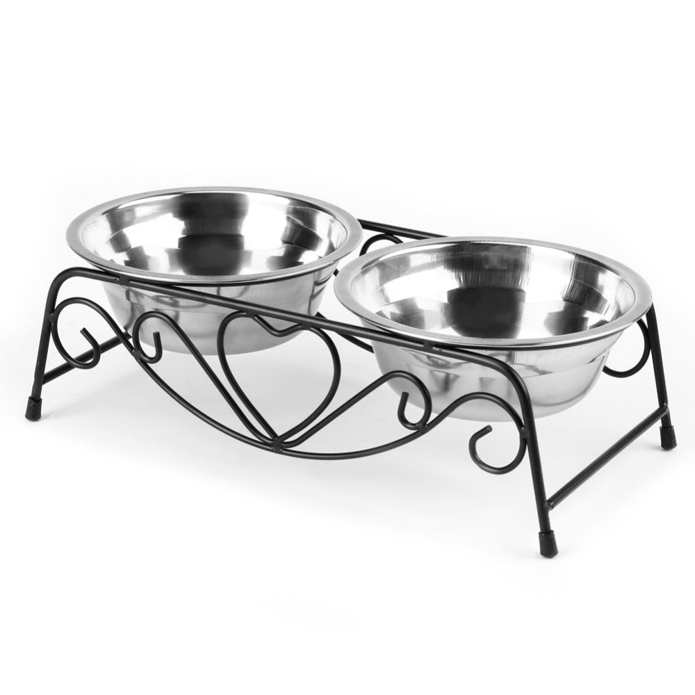 Elevated Dog Bowls Pet Feeder Set