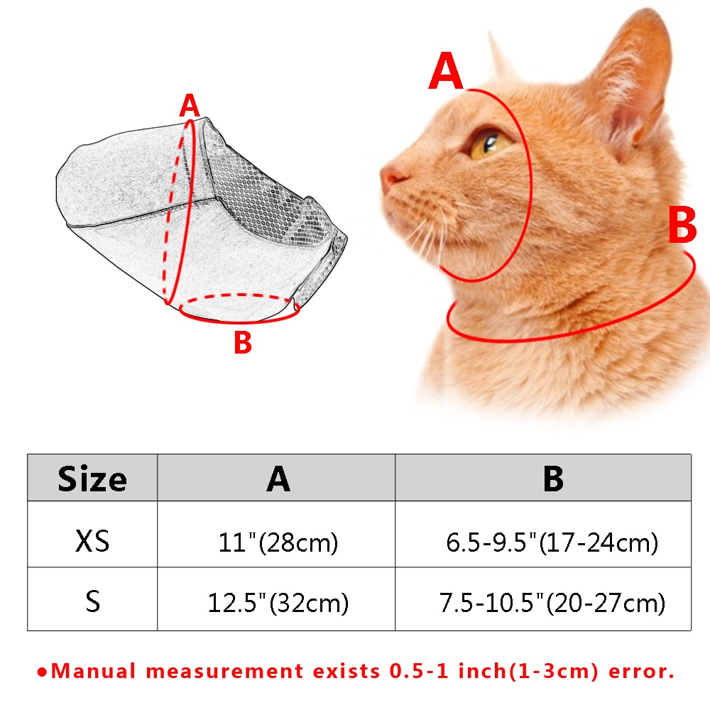 Cat Muzzle Breathable Pet Accessory