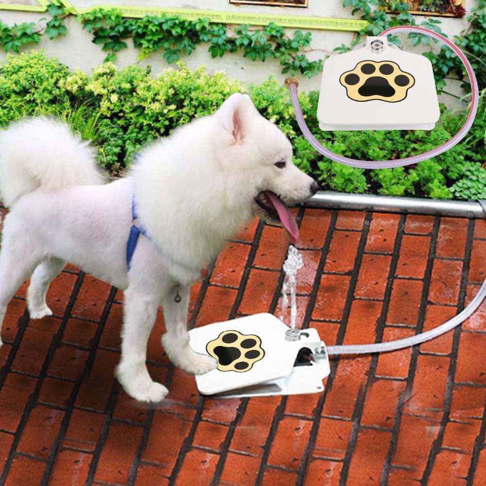 Pet Drinking Fountain Step-On Device