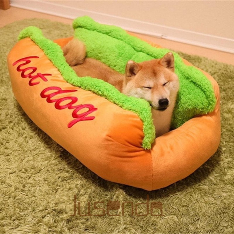 Hot Dog Dog Bed Pet Lounger