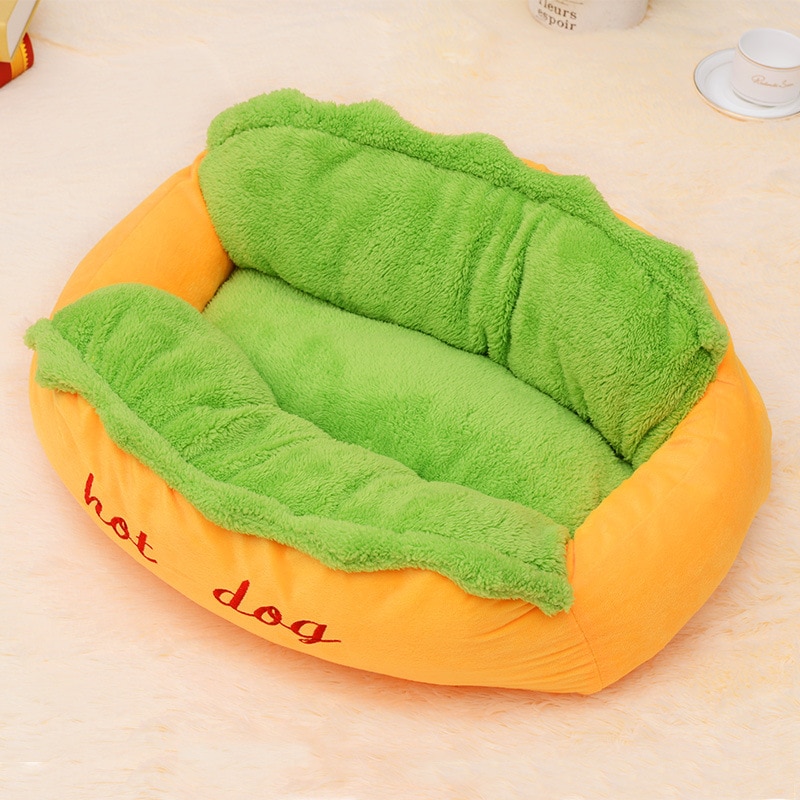 Hot Dog Dog Bed Pet Lounger