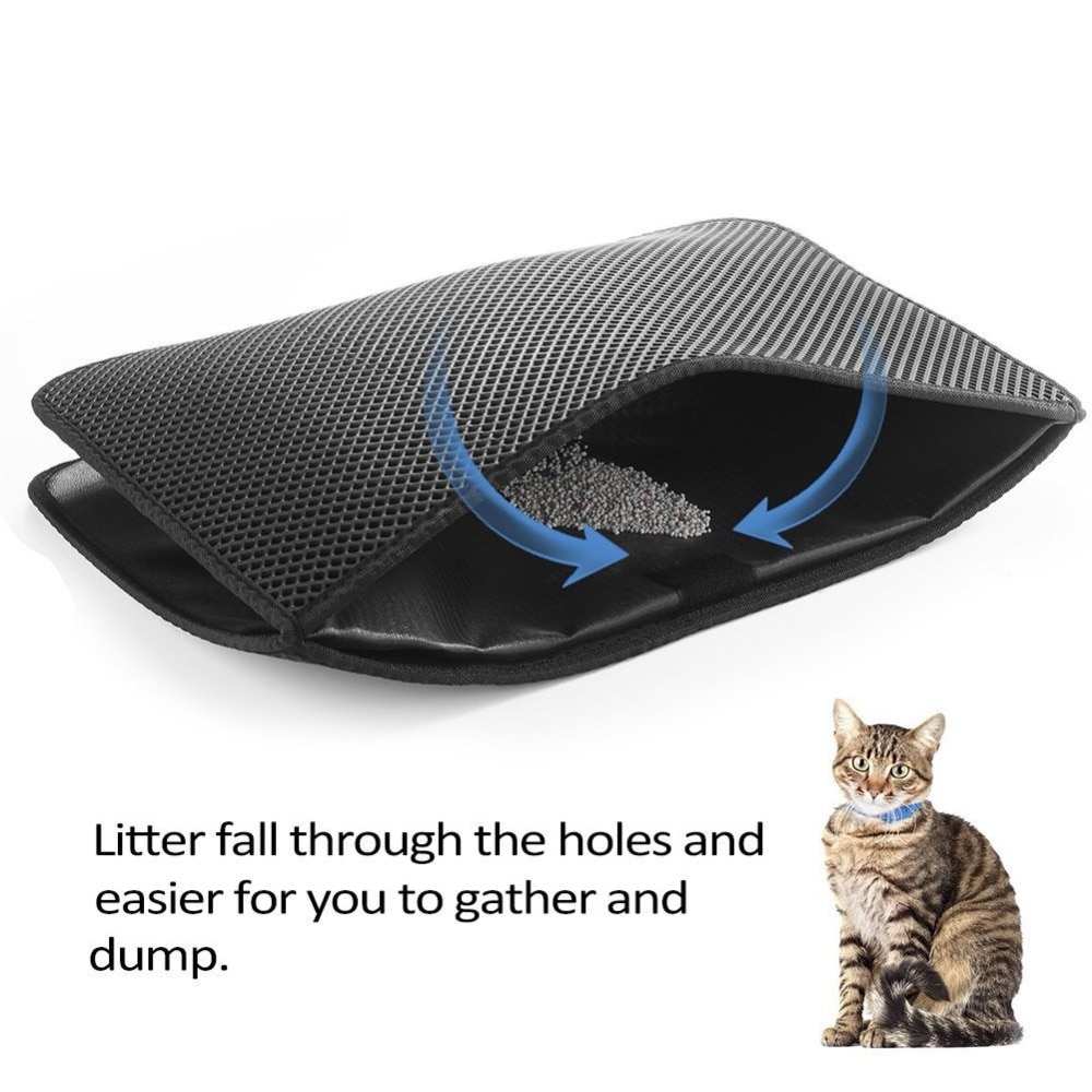 Cat Litter Mat Double-Layer Pad