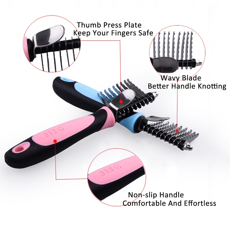 Dog Grooming Tools Detangling Comb