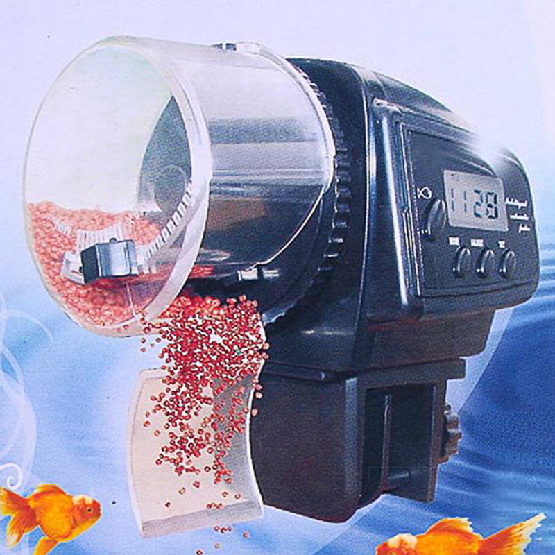 Automatic Fish Feeder Timer Dispenser