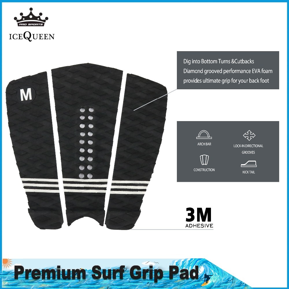 Surfboard Traction Pad Adhesive Foot Grip