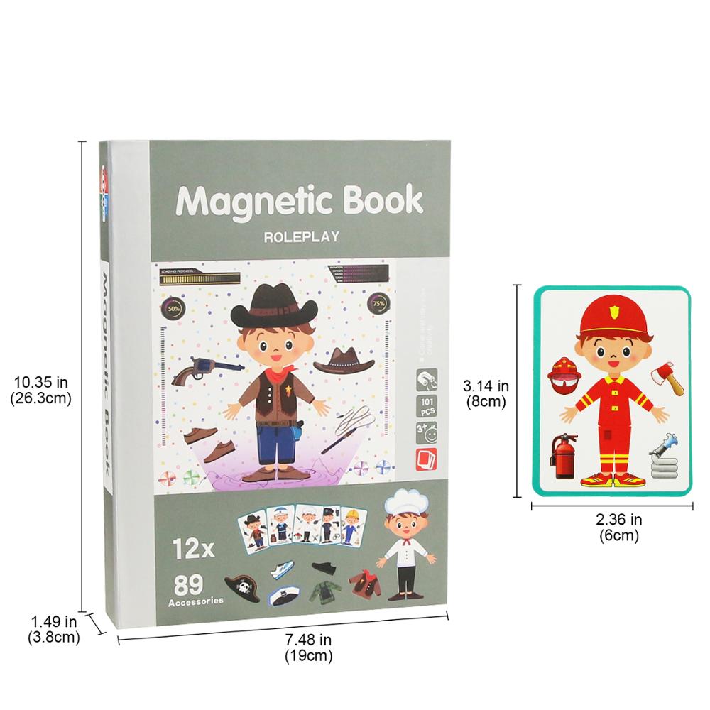 Magnetic Book Kid&#8217;s Activity Toy