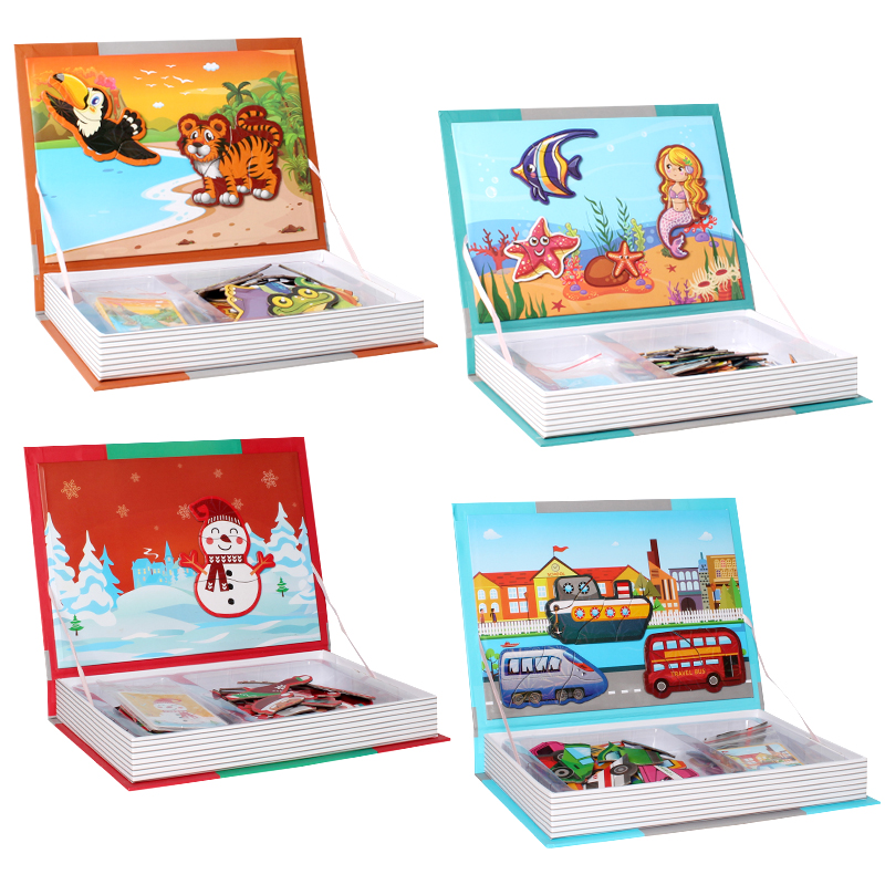 Magnetic Book Kid’s Activity Toy