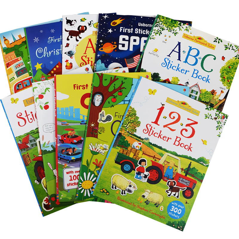 Sticker Book for Kids with Story