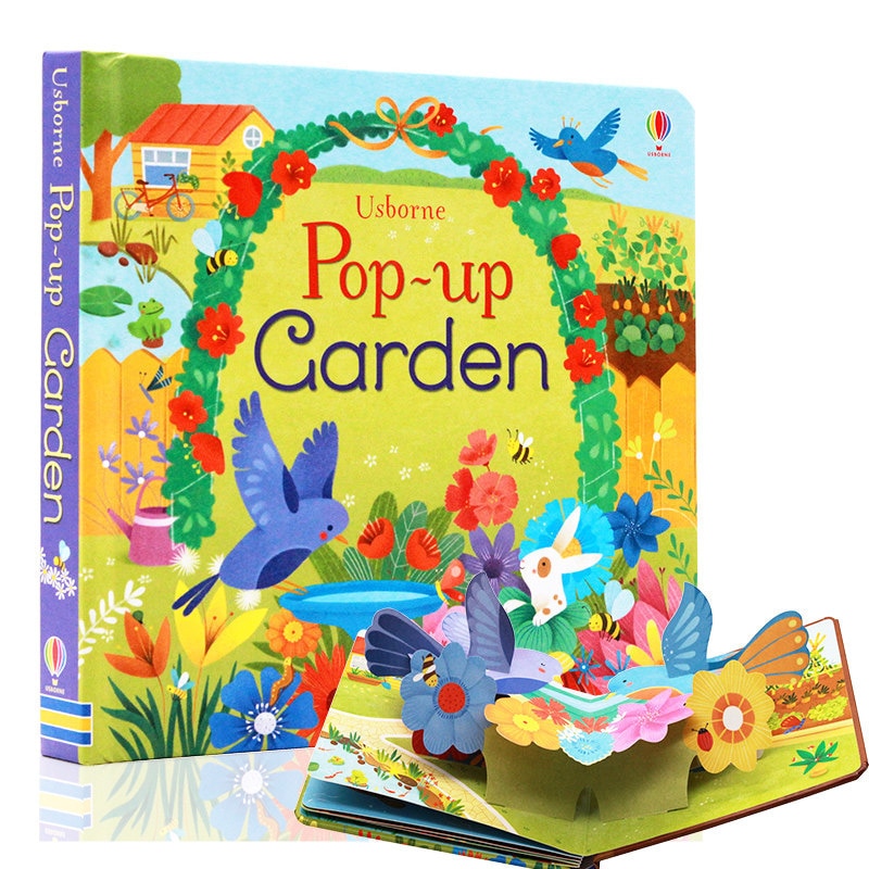 Pop Up Book Kids Garden Book