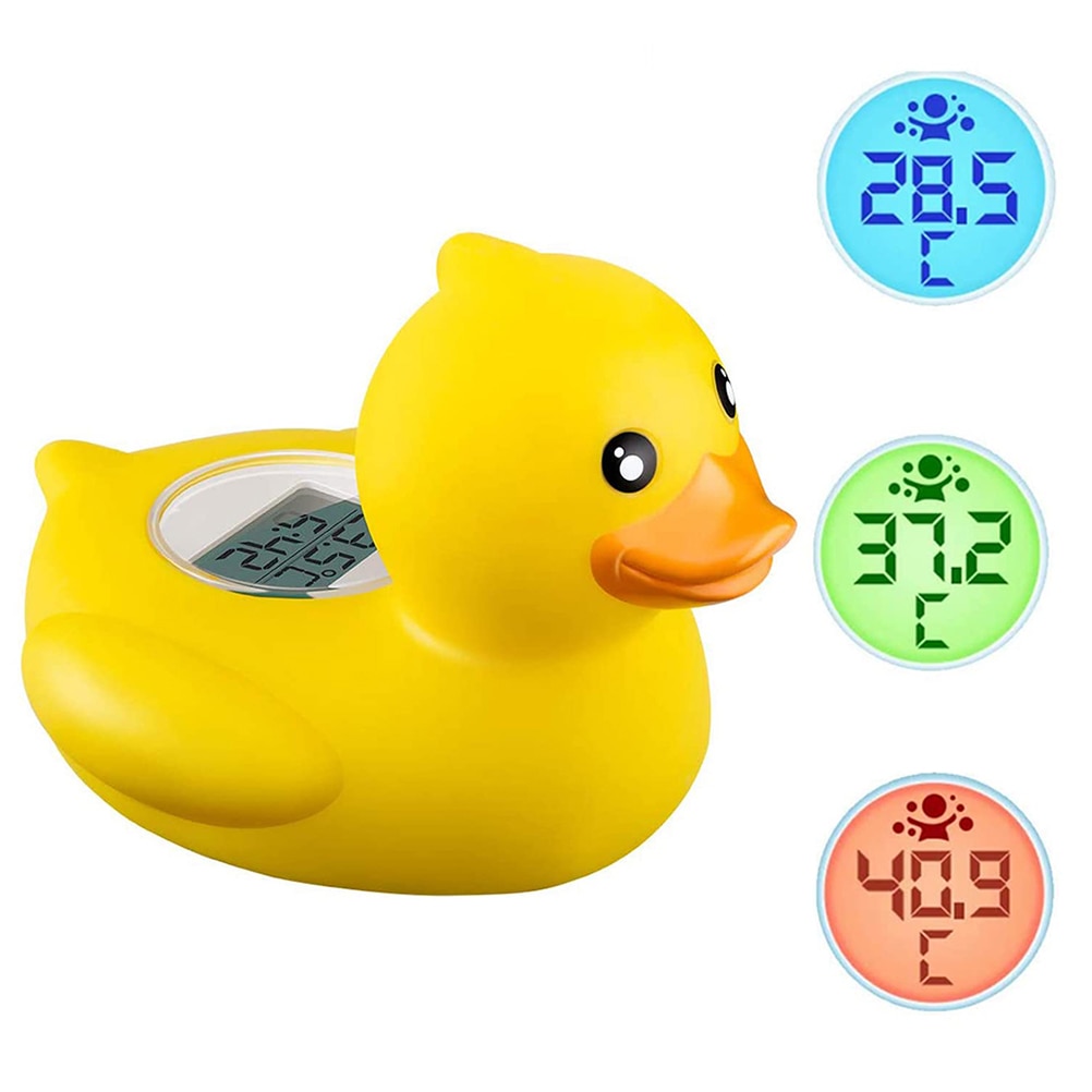 Baby Bath Temperature Thermometer Duck Toy