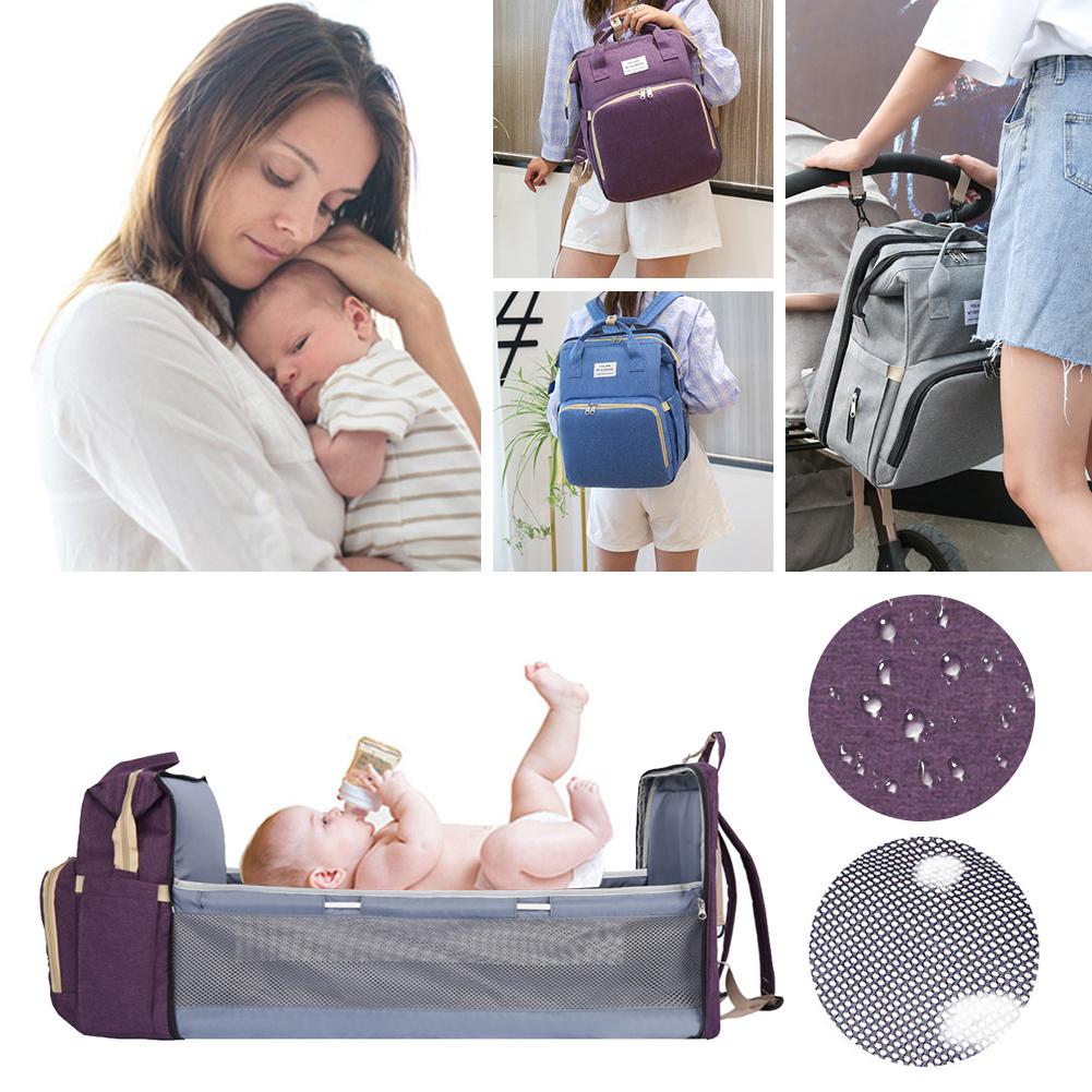 Baby Bed Bag Multifunctional Diaper Bag