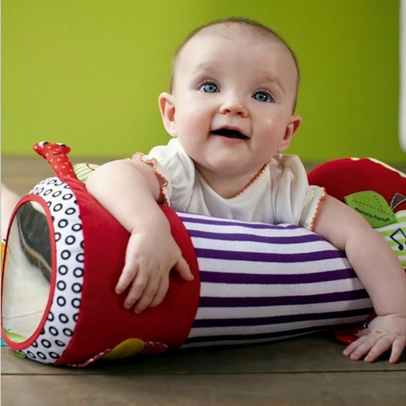 Tummy Time Pillow with Toys