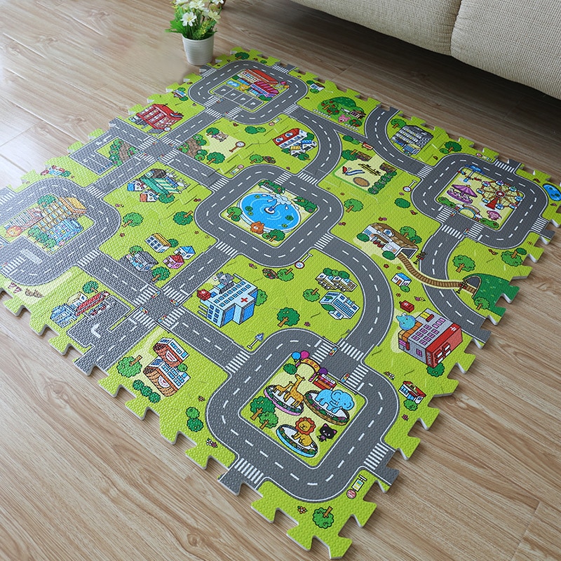 Baby Foam Play Mats (9Pcs)