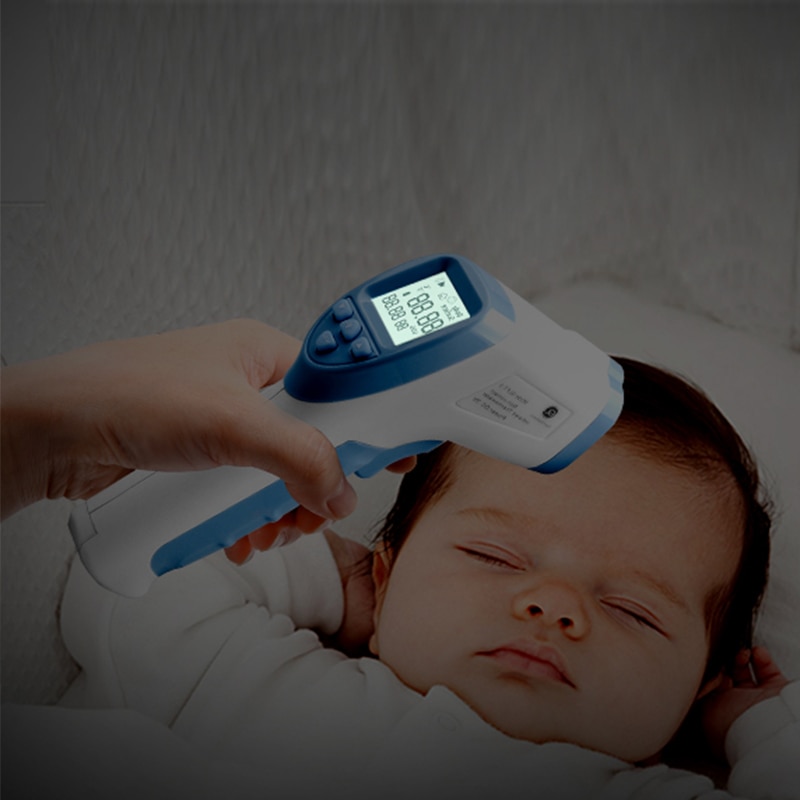 Forehead Thermometer Baby Fever Detector