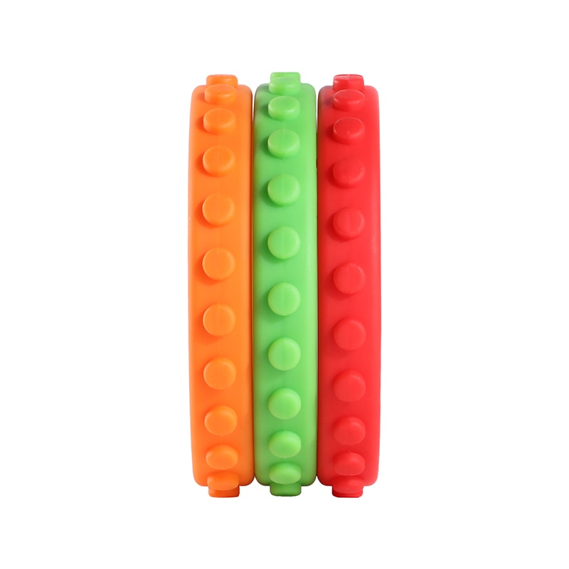 Teething Bracelets Kids Silicone Teethers (3Pcs)