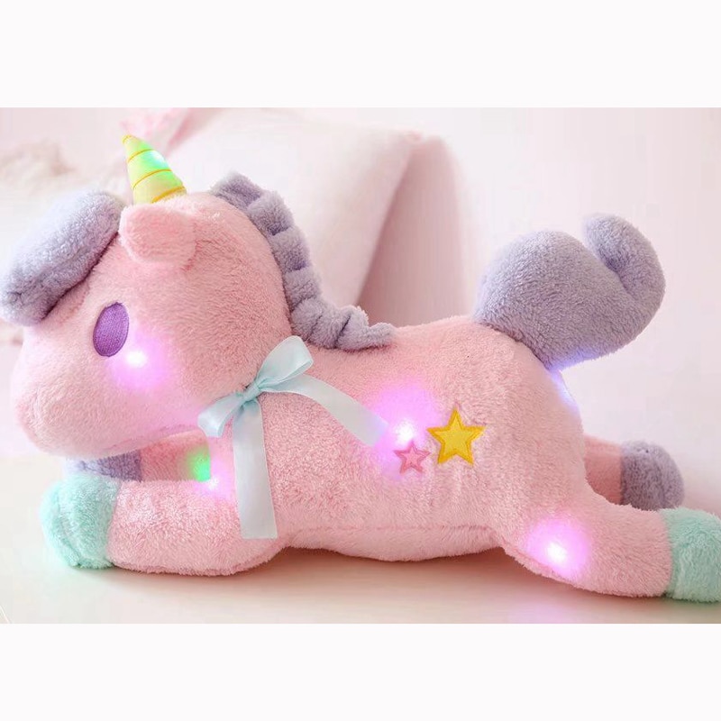 Unicorn Stuffed Toy With Magical Lights