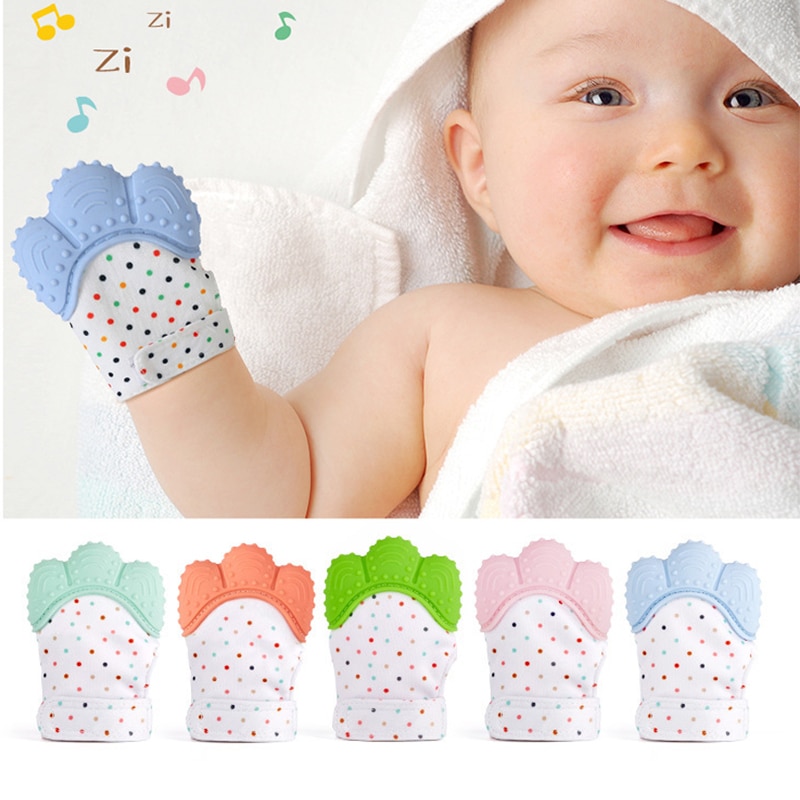 Teething Glove Infant Teether Mitten