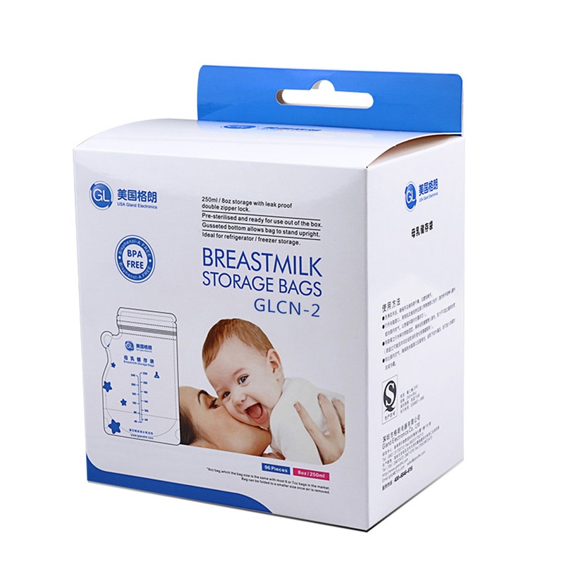 Milk Storage Bags for Breastfeeding (96 pieces)