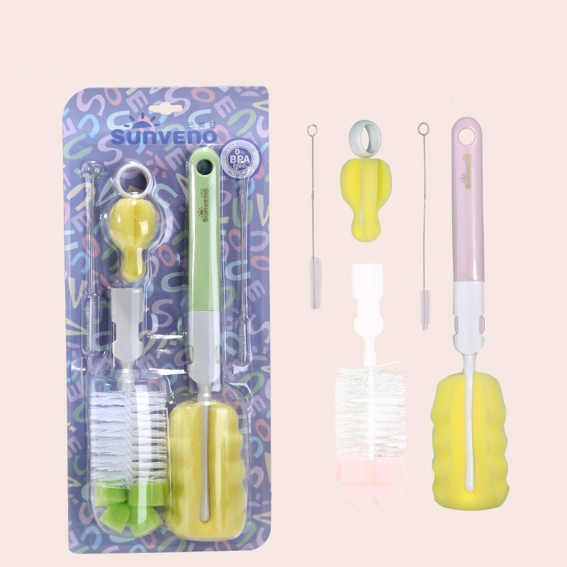 Baby Bottle Cleaner Brush Set