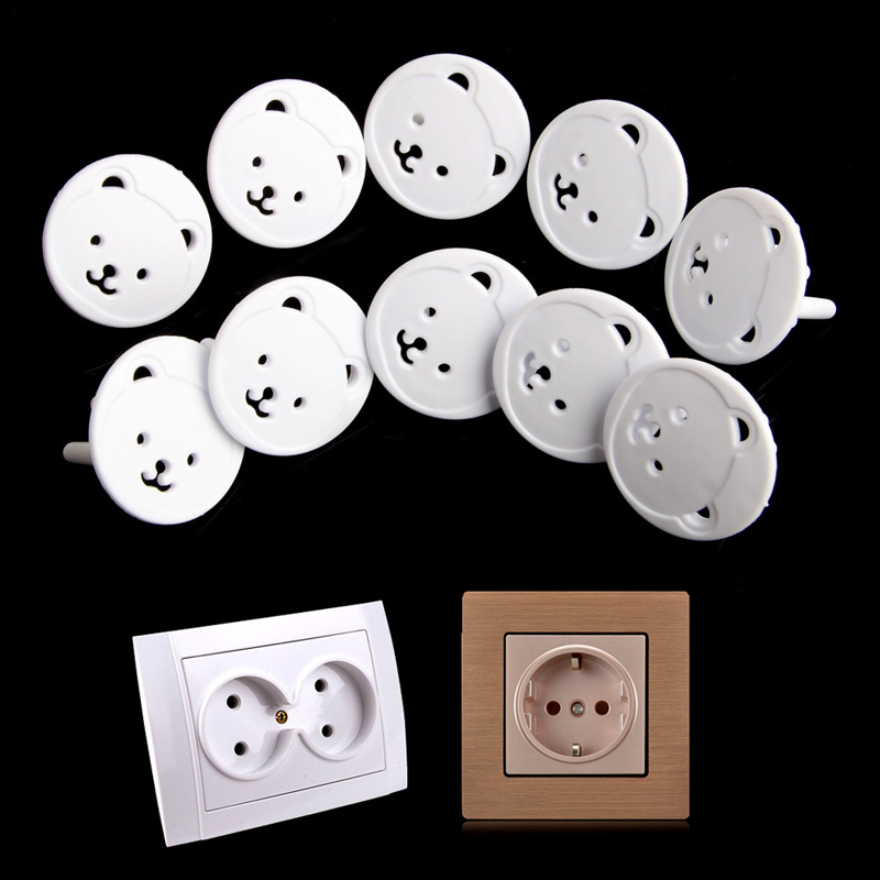 Socket Covers Electrical Plug Protection (10 Pieces)
