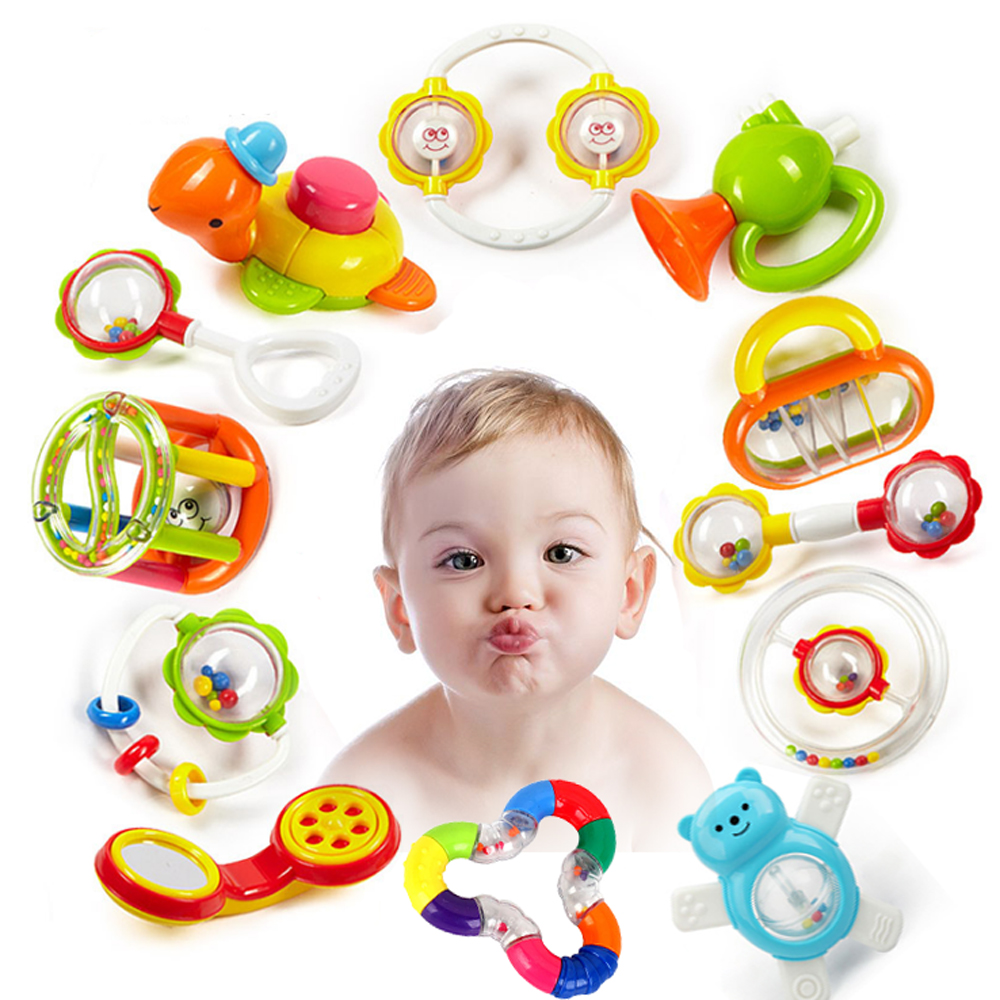 Baby Rattle Hand Instrument Toys