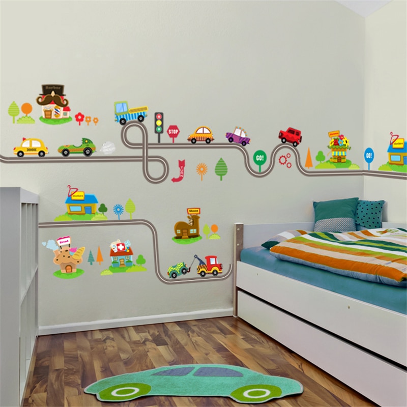 Wall Stickers for Kids Cars Design