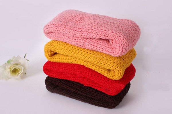 Knitted Kids Scarf Neck Warmer