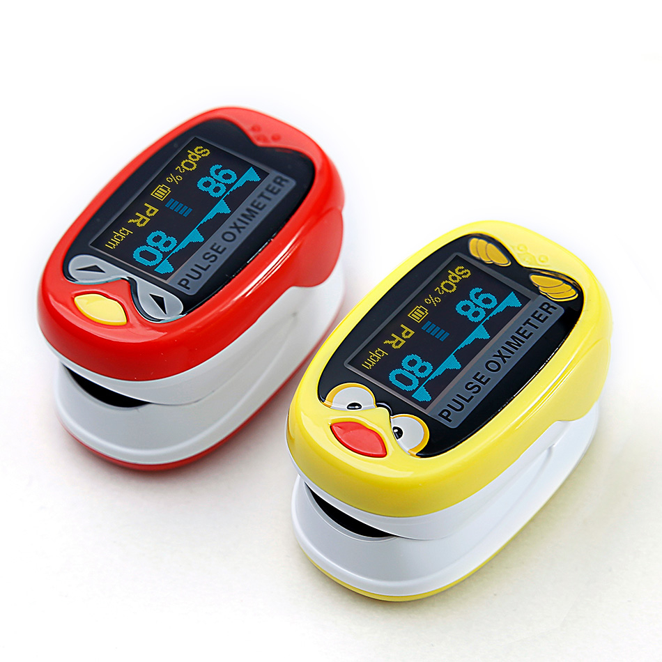 Pulse Oximeter Children Medical Device Rechargeable