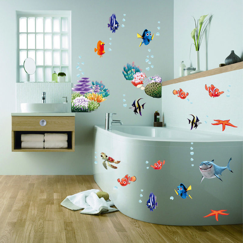 Wall Vinyl Stickers Under the Sea