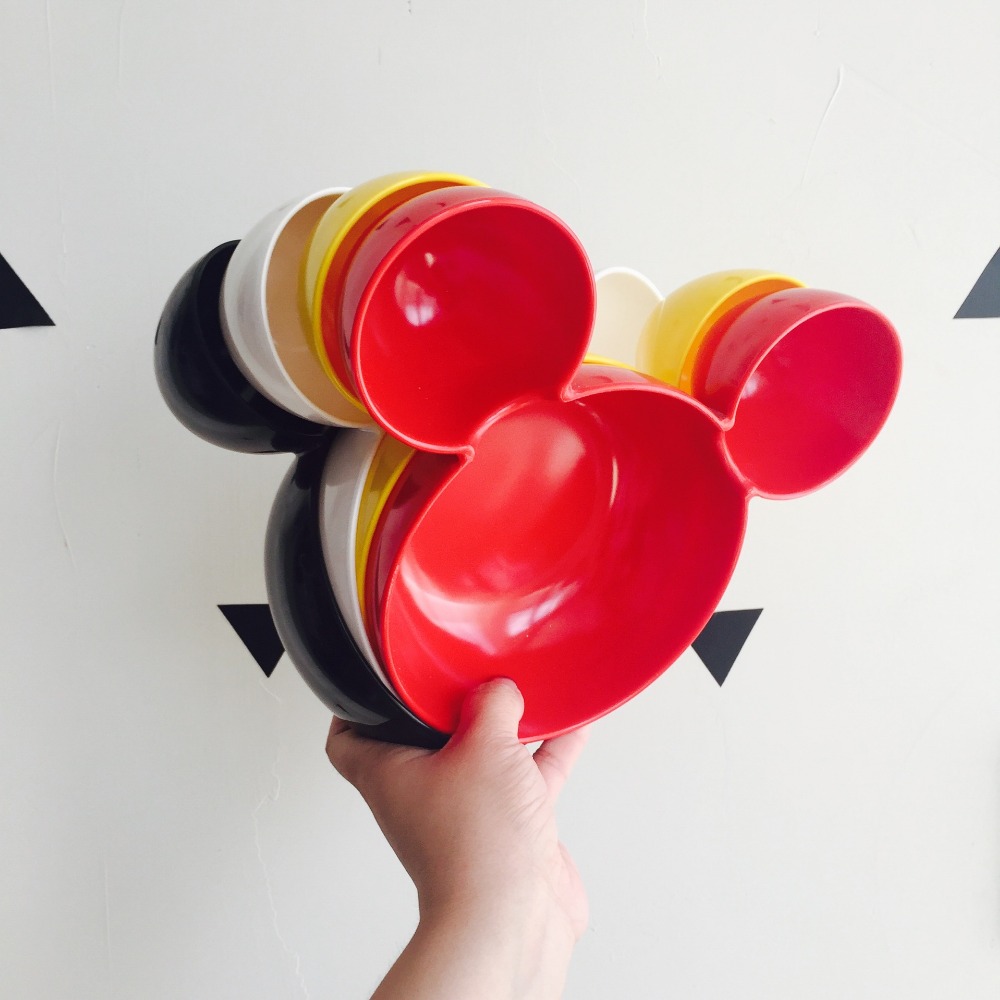 Kids Plates Mickey Mouse Dinnerware Set