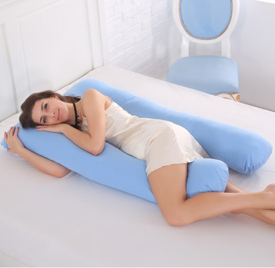 U Shaped Full Maternity Pregnancy Sleeping Body Pillow