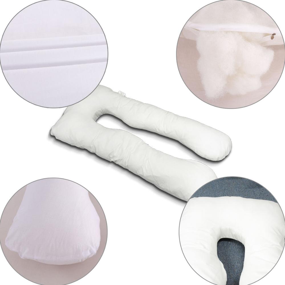 U Shaped Full Maternity Pregnancy Sleeping Body Pillow