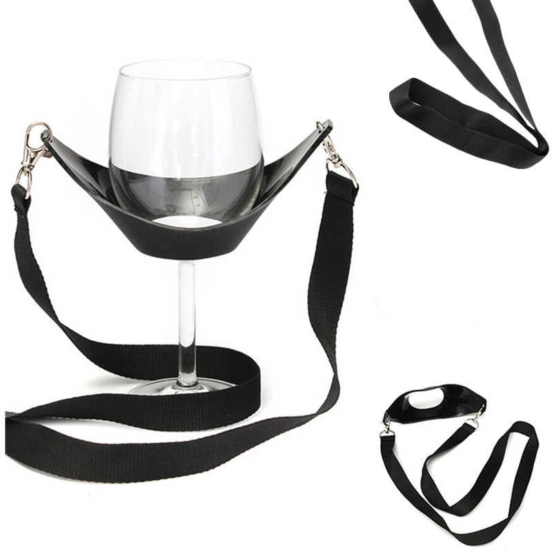 Wine Glass Holder Necklace Lanyard