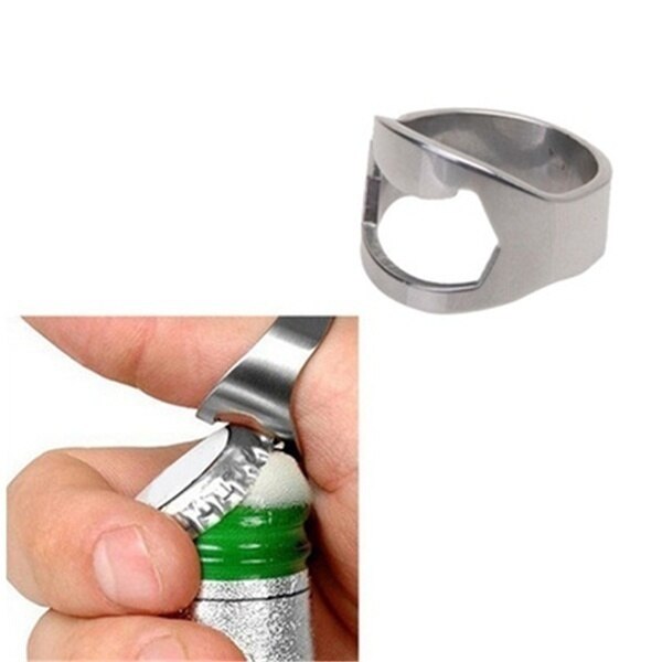 Ring Beer Opener Stainless Set (3pcs)