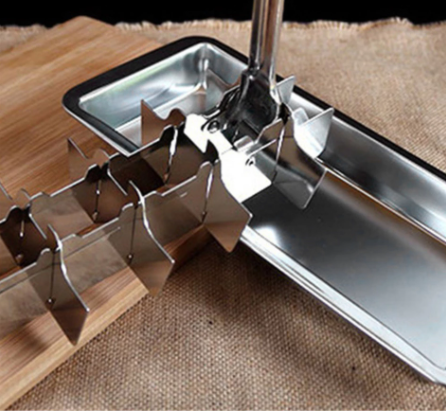 Metal Ice Cube Tray with Easy Release Lever