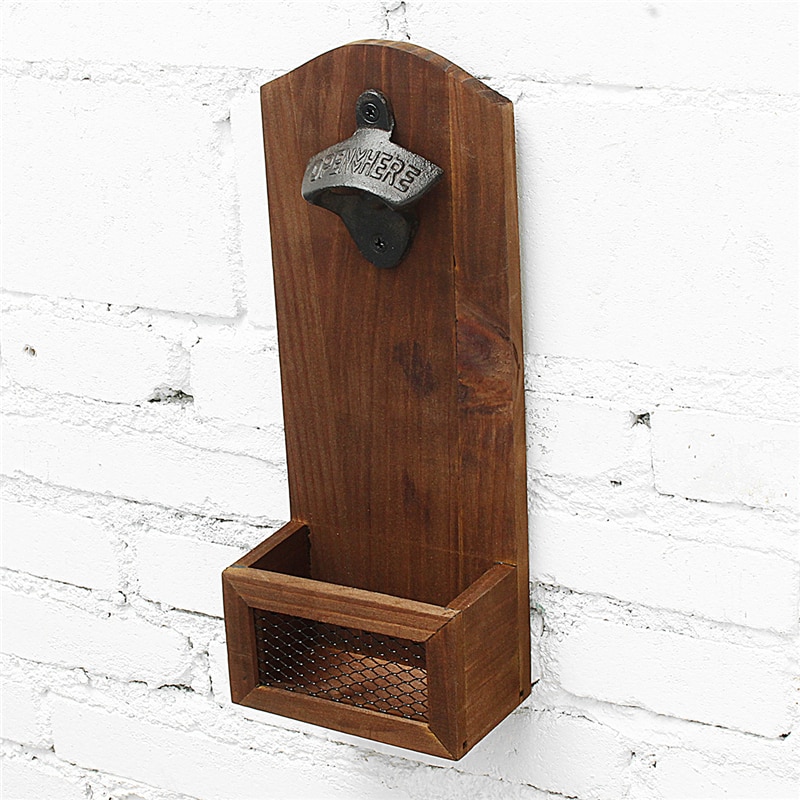 Wall Mount Bottle Opener Vintage Design