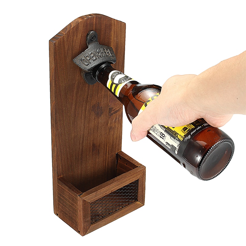 Wall Mount Bottle Opener Vintage Design