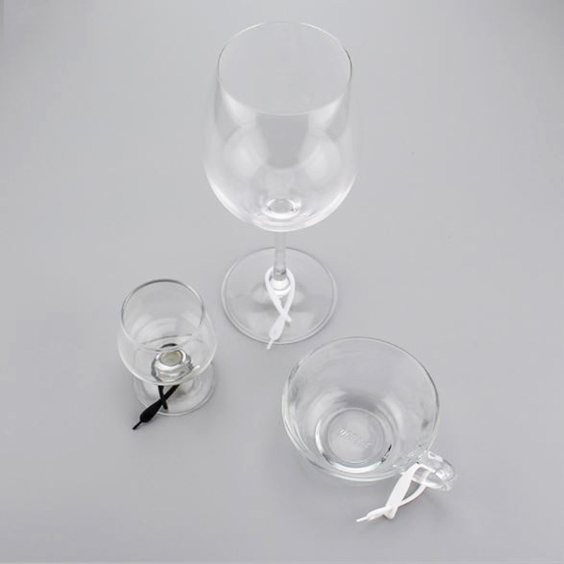 Wine Glass Marker Silicone Tags (12pcs)