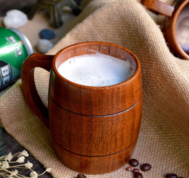 Wooden Beer Mug Party Cup