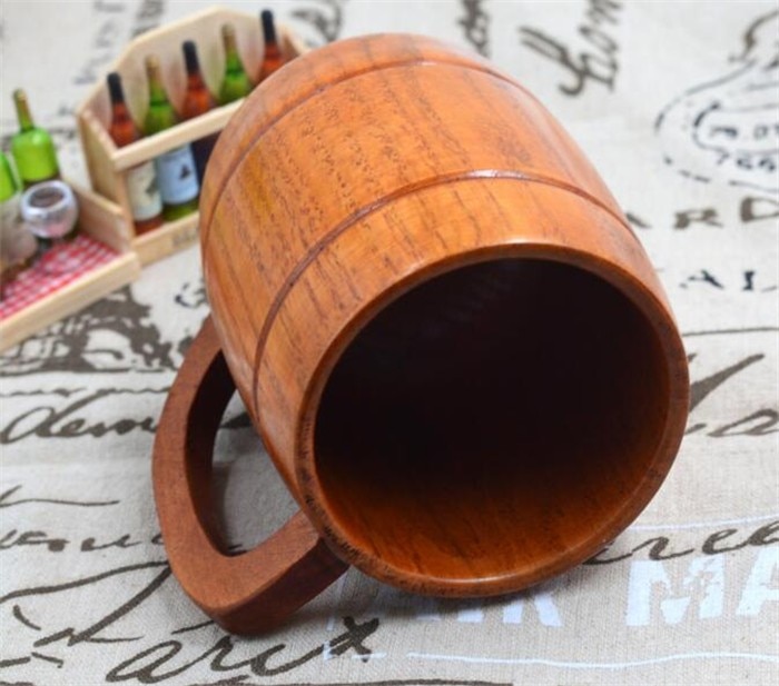 Wooden Beer Mug Party Cup