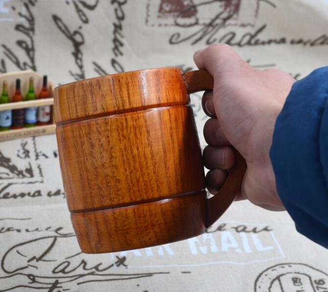 Wooden Beer Mug Party Cup