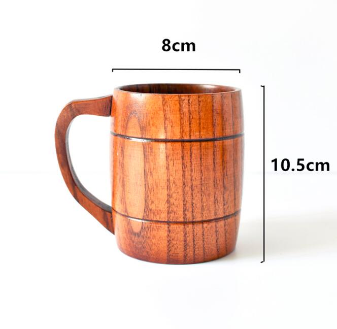 Wooden Beer Mug Party Cup