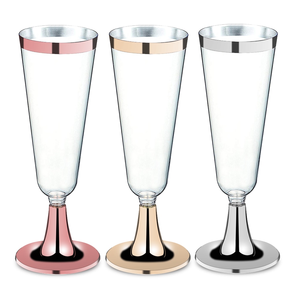 Disposable Wine Glasses Party Supply (6 pcs)