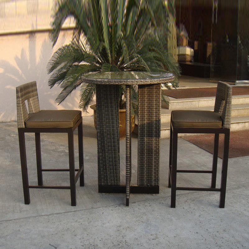 Rattan Bistro Set Outdoor Furniture