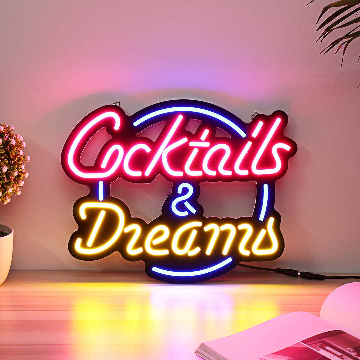 Neon Light Sign Bar Decor