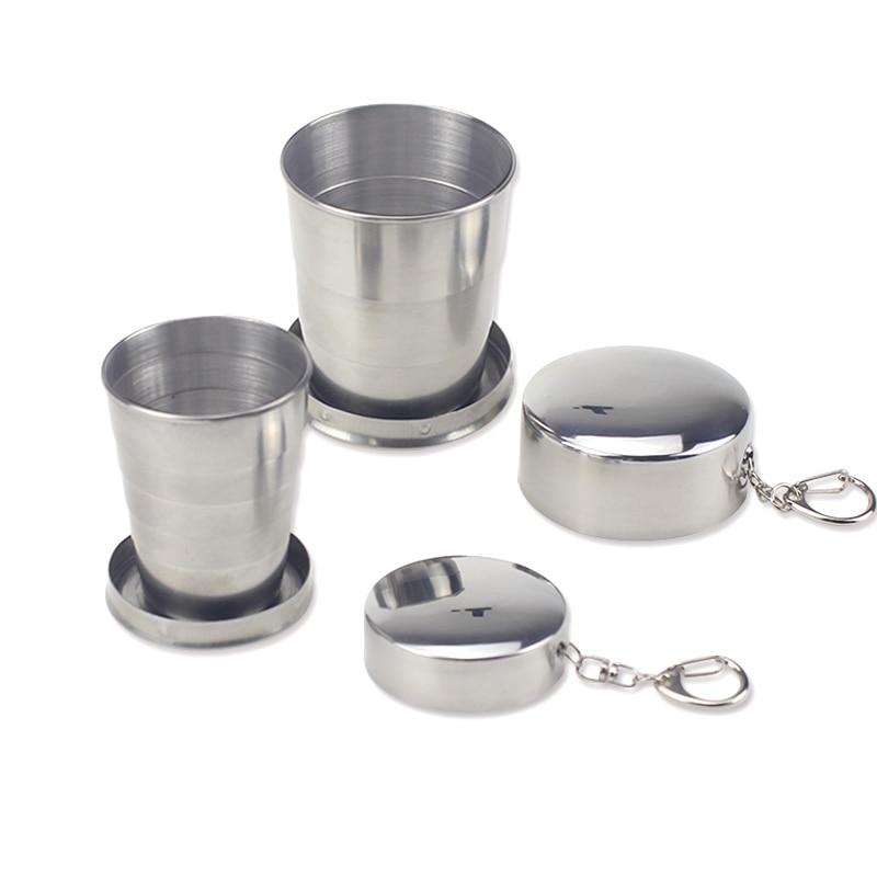 Wine Tumbler Telescopic Stainless Cup