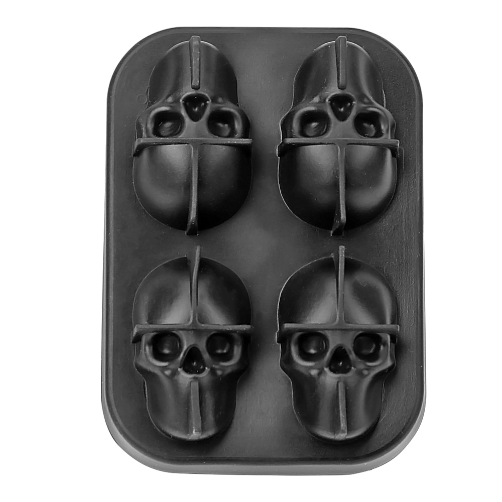 Silicone Ice Cube Trays 3D Skull